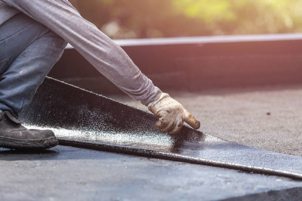 Professional Emergency Waterproofing technician working in Forked River, NJ